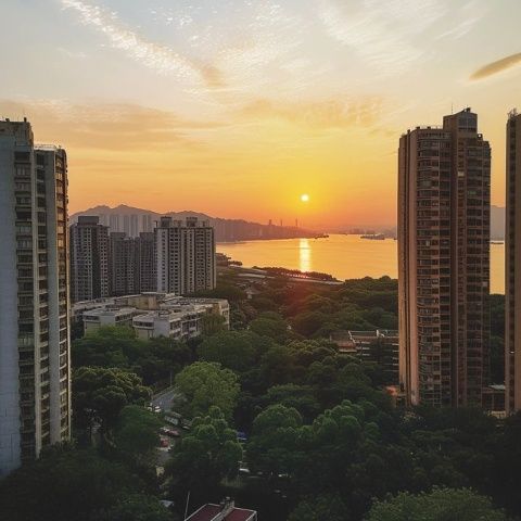 深圳看海游必玩景点, 出地铁步行即可, 超市、餐厅等一应俱全.