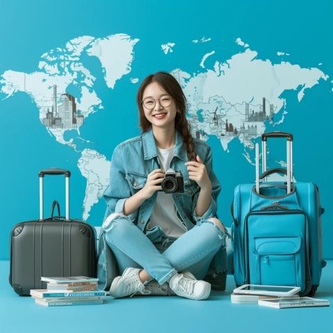 求抱抱在中国旅游的意大利女游客抱怨没人说英语，地图全是中文