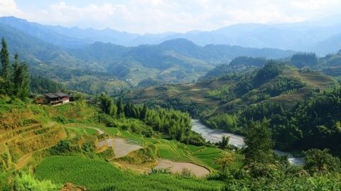 团山村，一个600年的风景秀丽的地方