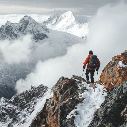 一路飘雪，一步一步走向极致: 冬季雨崩徒步旅游的指南