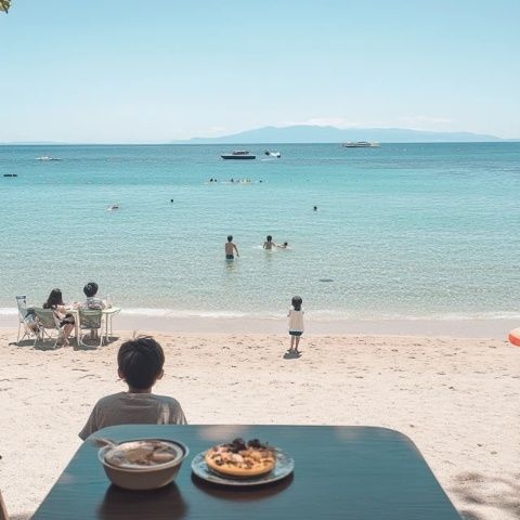 北戴河八月份旅游攻略：海边乐园、广场与仙螺岛的梦幻之旅