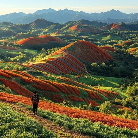 张掖旅游指南:探索七彩丹霞奇景