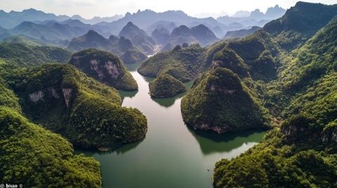 广西旅游，山水如画，值得一游！