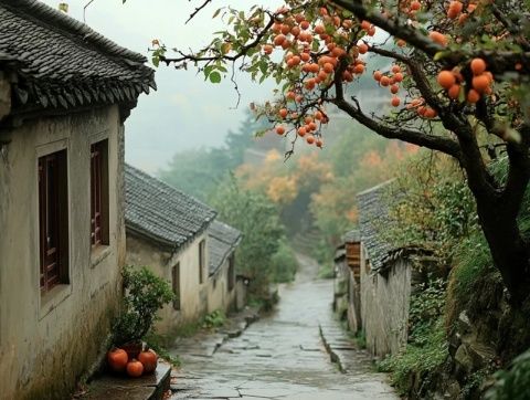 祁门乡村旅游_滩下村，落叶归根，秋意渐浓