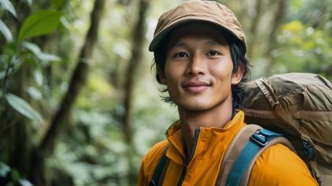 偶遇独自旅行的日本男子中国与缅甸边境的热带雨林之旅