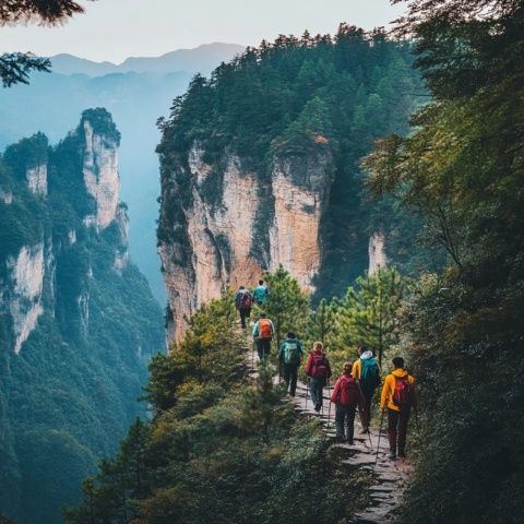 侠天下旅游探险指南：极致悬空桥、悬崖电梯与巨龙滑道等必游景点体验攻略