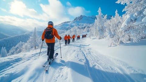 彭州市天台山滑雪攻略:路线推荐,必备物品,注意事项等.