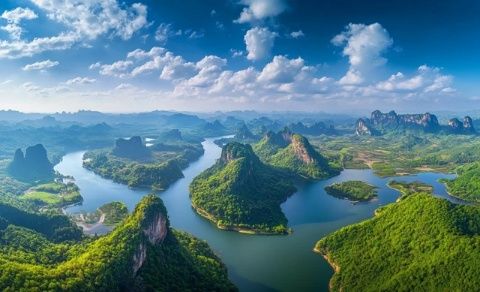 自驾广西｜夏日游记：北仑河口竹山村海陆交汇点奇观