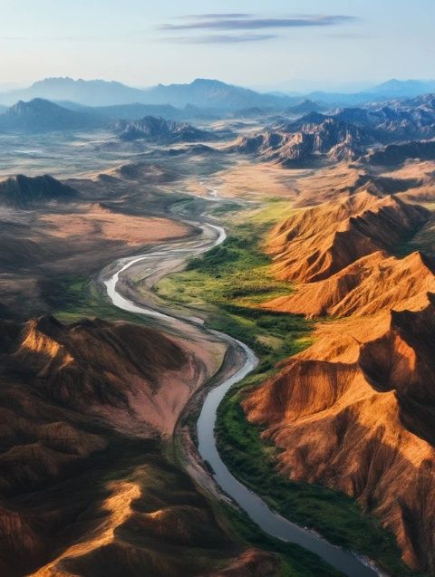 国庆之旅新选择：探秘陕西靖边波浪谷的壮丽丹霞地貌