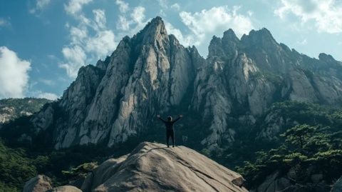 青岛崂山风景区：海上名山第一，爬山看海完美组合。