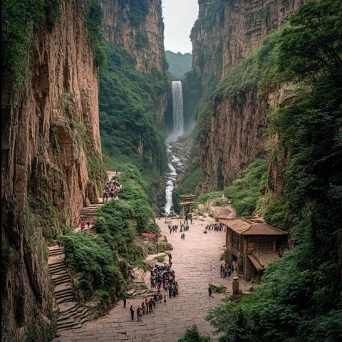 河南洛阳老君山，道教圣地，国家5A级景区，来一场说走就走的旅行吧！