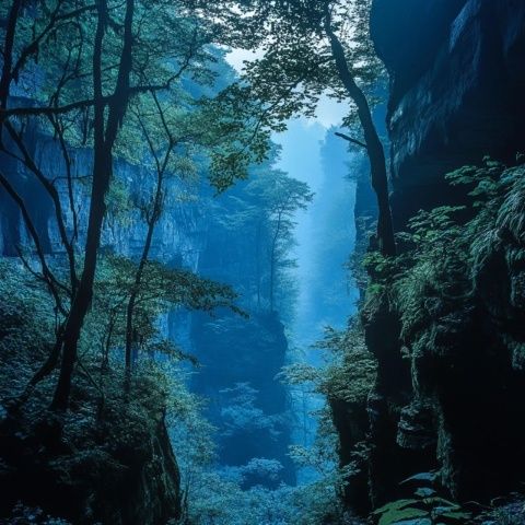 湖南张家界是一个人少不踩坑的旅游胜地,如果您计划自驾前来