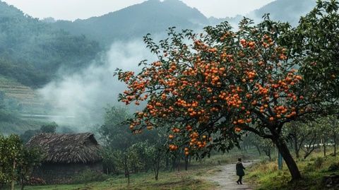 巫山冬日红叶：秘境之旅，醉美秋色引客来