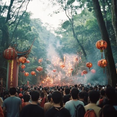 在这个五一假期，全国各地的热门旅游景点可谓是人山人海，热闹非凡,其中