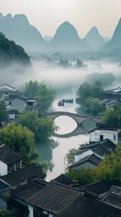 浙江丽水三日游必打卡地古堰画乡、仙都、湿地公园全收录