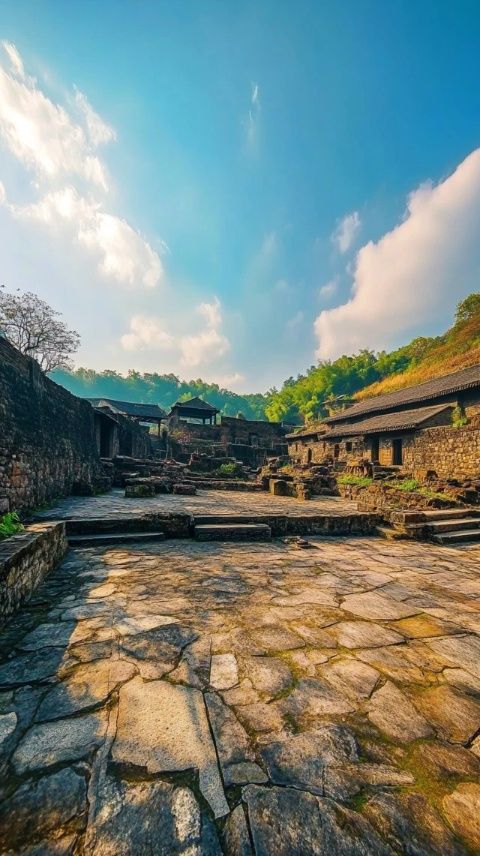 金秋慢游山西浑源古城：历史文化与自然风光之旅