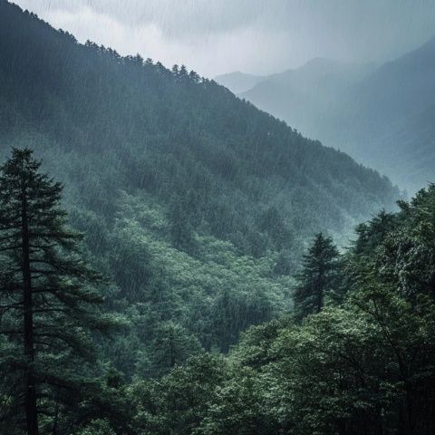 3024.3.23雨记录我的2024我的旅游日记烟雨黄山