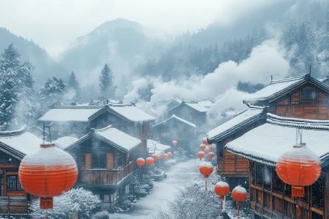 四川冬日美景 | 逐梦之旅：寻找四川童话般的雪国