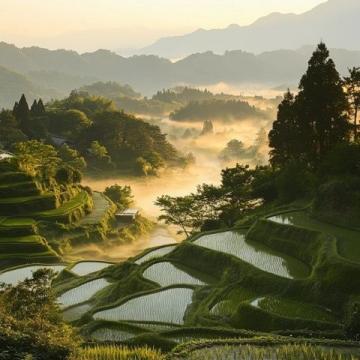 丽水云和梯田真的很不错，是一个值得一去的旅游胜地,如果你没有车