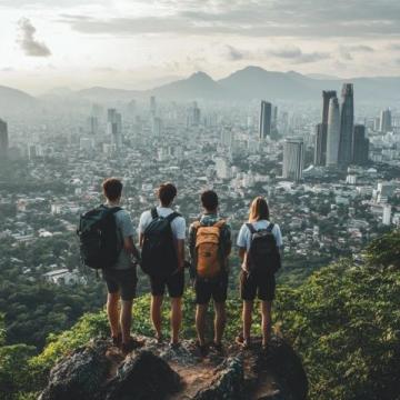 旅游是指人们为了休闲、娱乐、探索、学习或其他目的，暂时离开日常生活环境