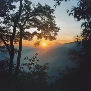 嵩山治愈系风景(旅游嵩山分享治愈系图片)