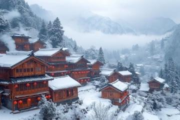 东北四季奇遇记：揭秘冬季雪国与夏季避暑胜地的魅力之旅