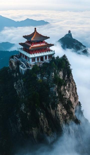 探索河北承德兴隆山：迷子地村的风景区之旅 - 5A级标准、悬崖栈道、缆车与玻璃桥体验